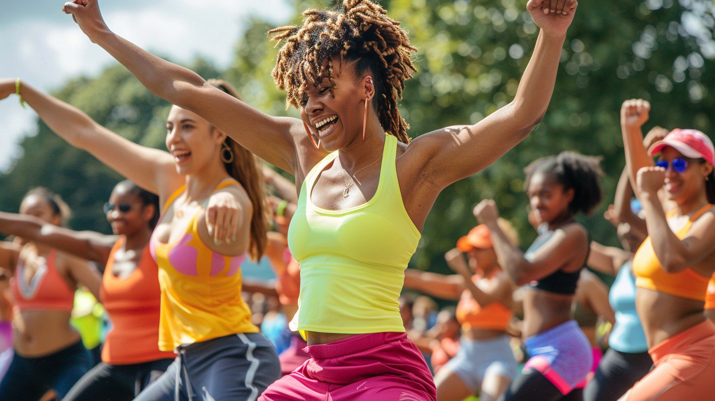 StockCake Outdoor Dance Class 1753801113