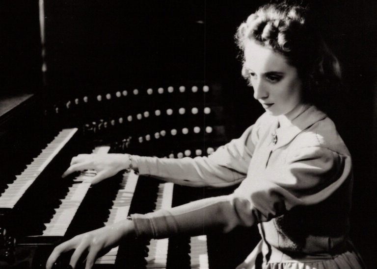 She was an organist for the ages