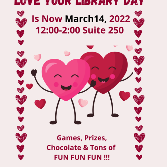 Love Your Library Day 2022 Update