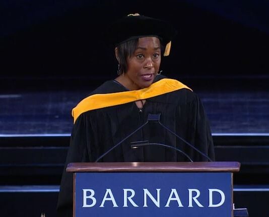 @margotshetterlys closing message to Barnard2022 You and you alone are