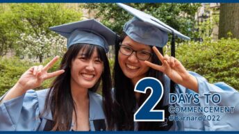 Just two more days until our Barnard2022 students walk across