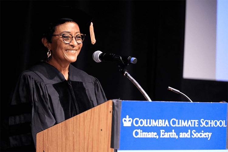 peggy shepard columbia climate graduation