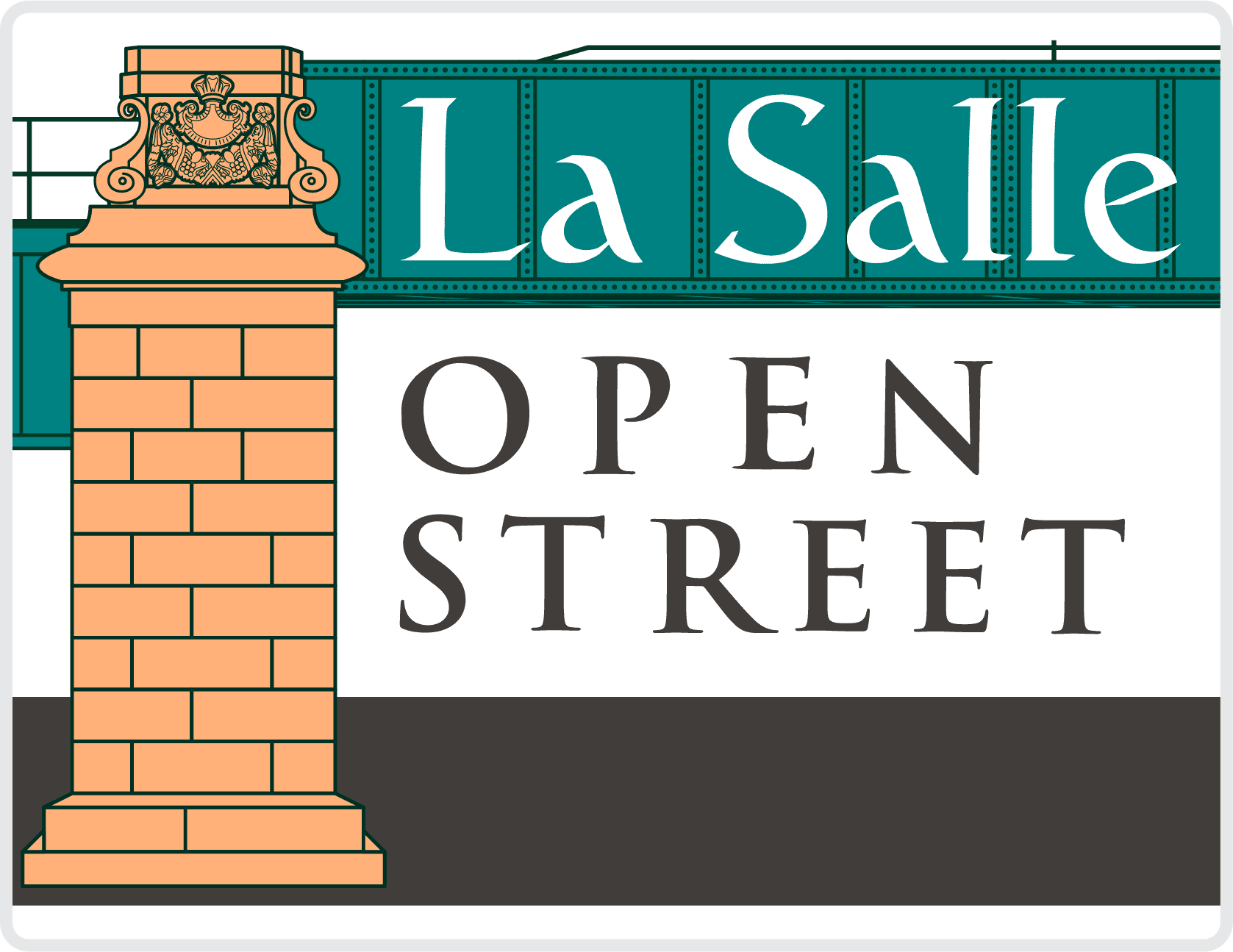 La Salle Open Street Logo