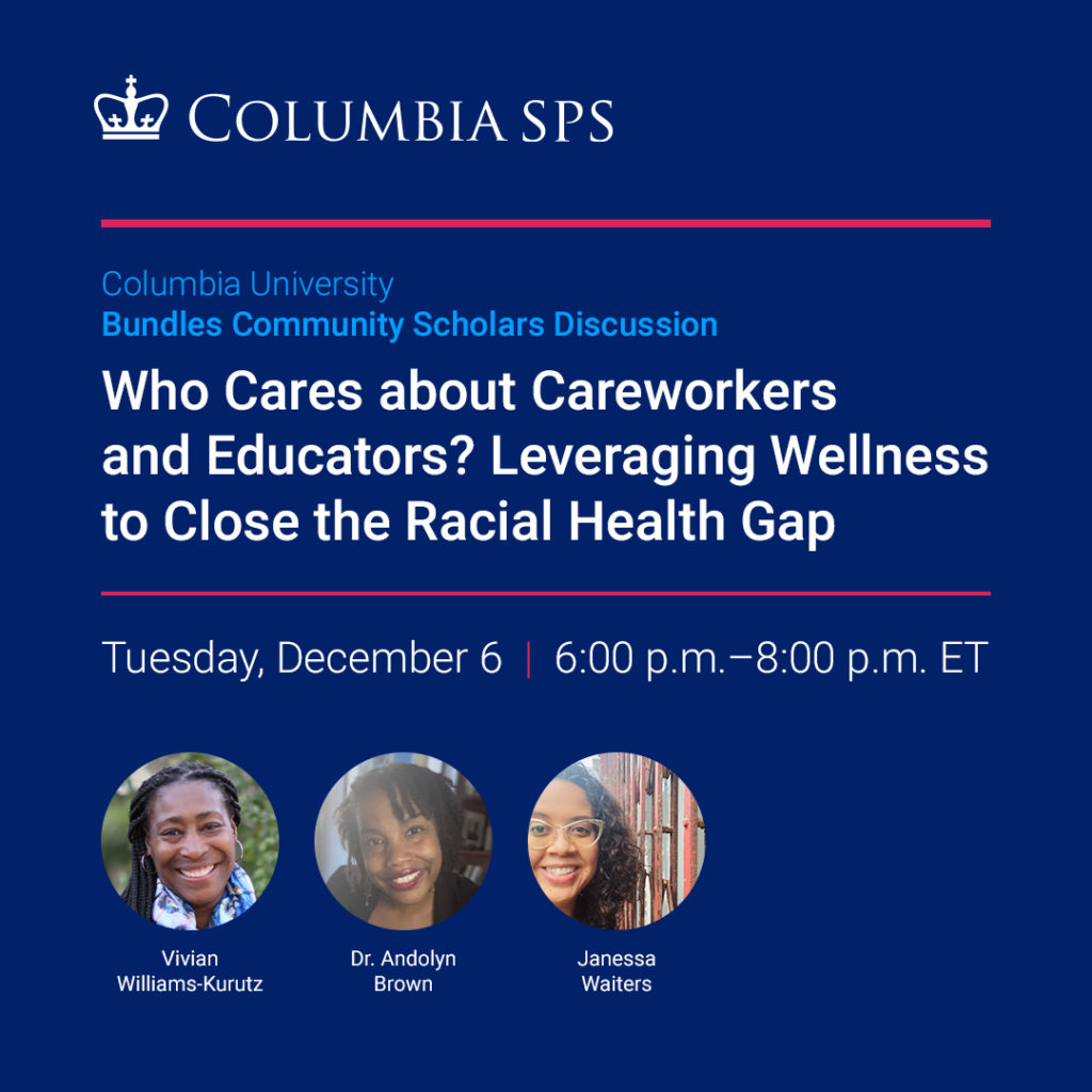 Join the bundles scholars and @columbiasps on december 6 at the forum for a time...
