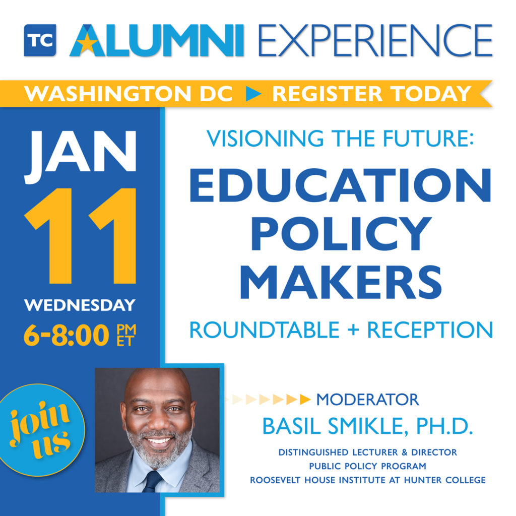 Can't miss — we're discussing education policy on jan. 11 in dc at our panel di