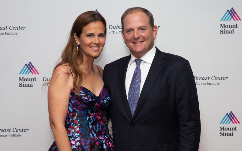 Dubin breast center annual benefit honors a tennis champion who is also a breast cancer survivor