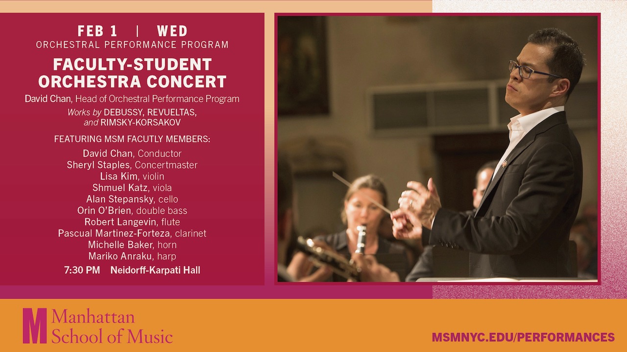 Msm faculty focus: shmuel katz (bm '98, mm '00) performs with msm orchestral performance program students on february 1