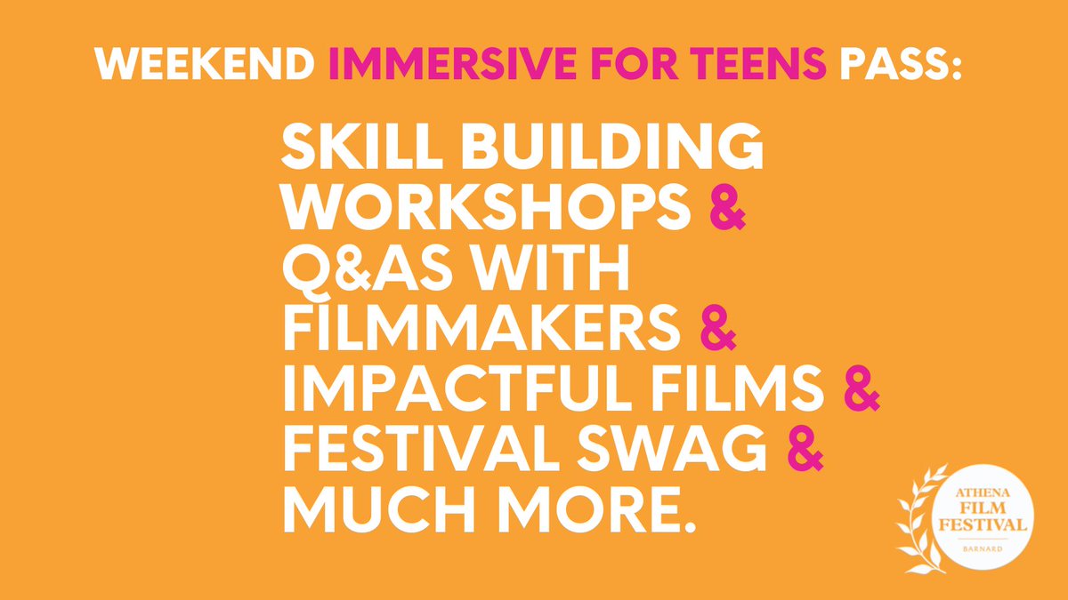 Coming to you live from the @barnardcollege campus, our weekend immersive pass i...