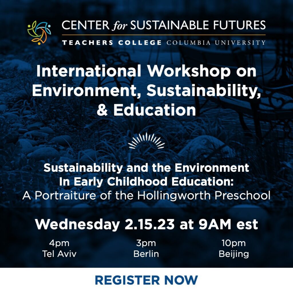 Feb. 15 sustainability and the environment in early childhood education: a port