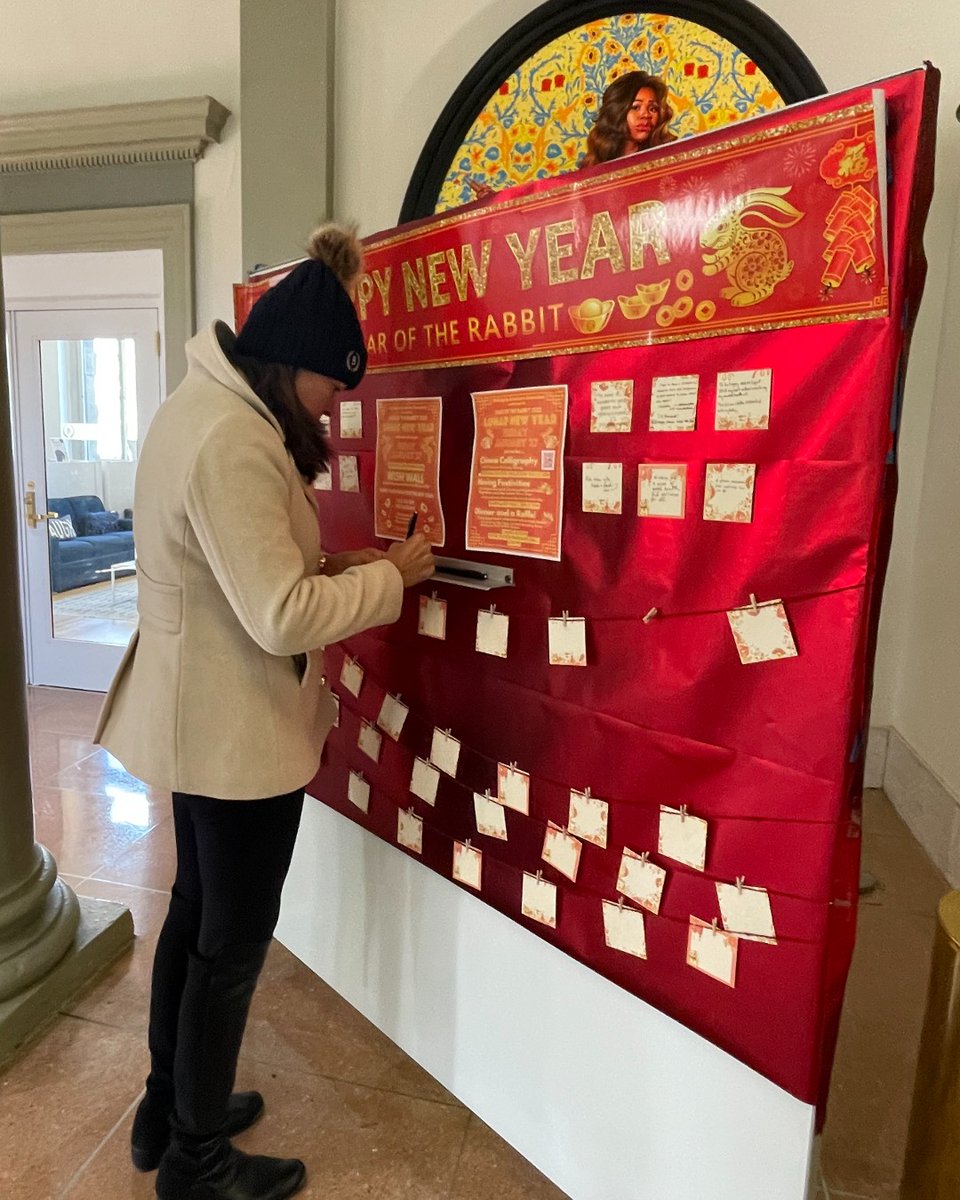 Happy lunar new year @barnardcollege! This year, i’m wishing for the college to...