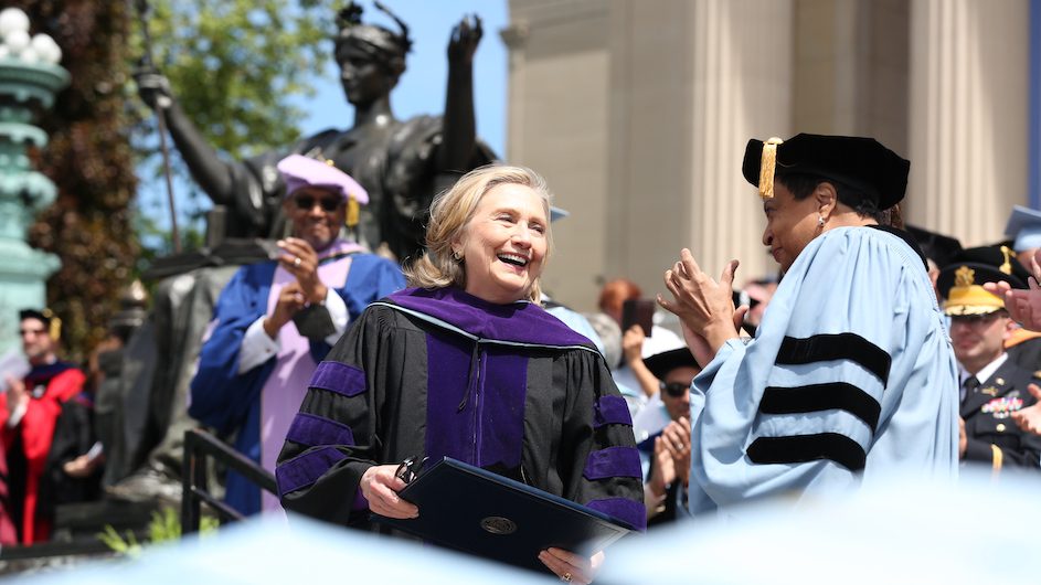 Hillary rodham clinton to join the columbia community