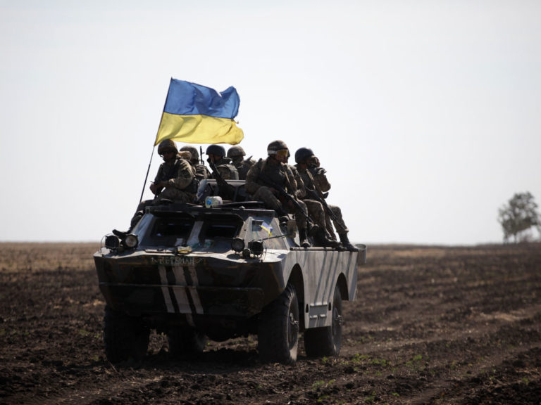 troops in eastern Ukraine