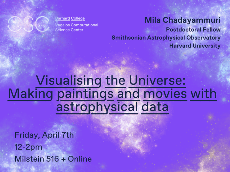 Visualising the Universe Making paintings and movies with astrophysical data FB