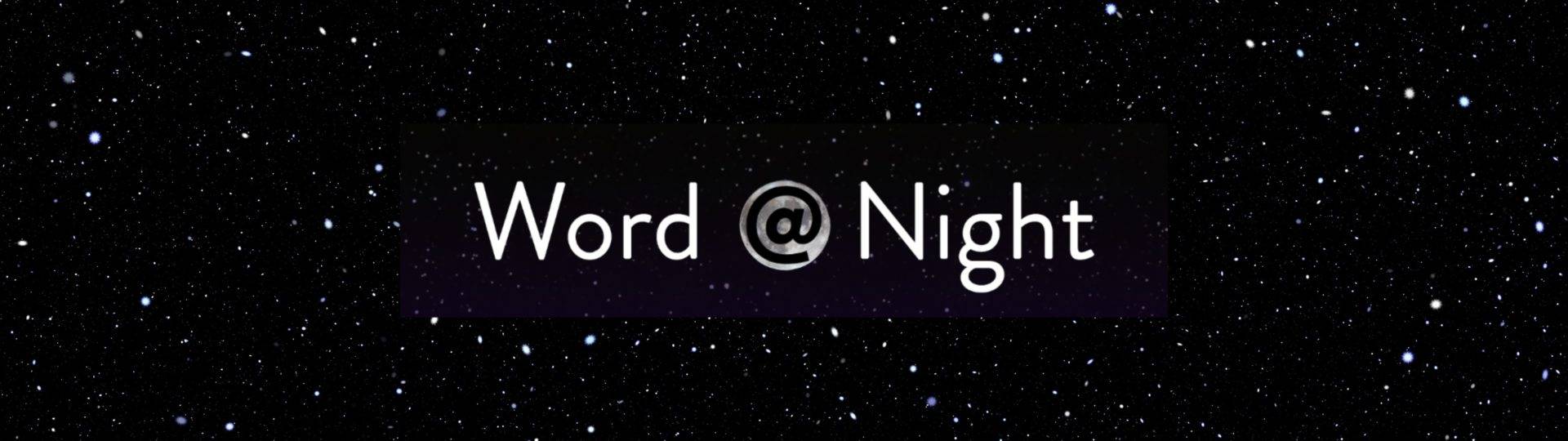word at night instagram square 3840 × 1080