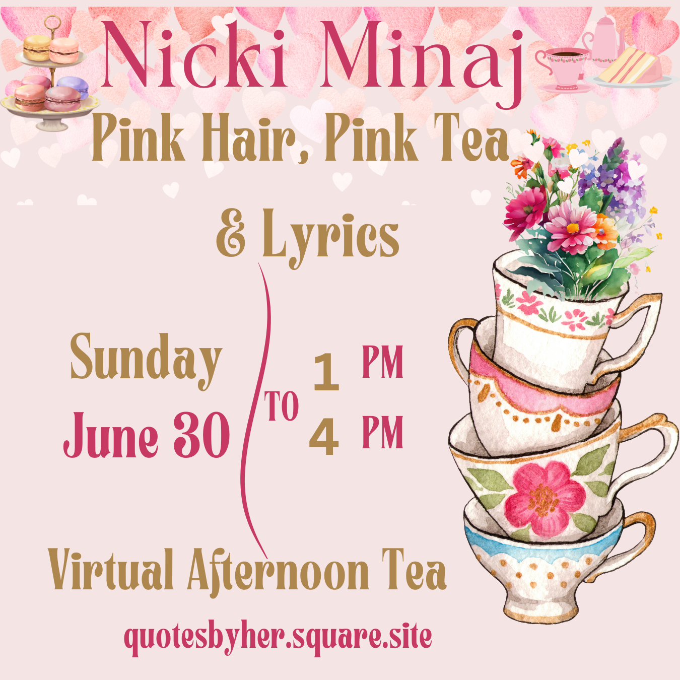 Nicki Minaj Tea Party 1