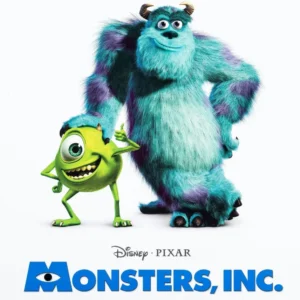 Monsters Inc Vintage Movie Poster Original e1752524844734