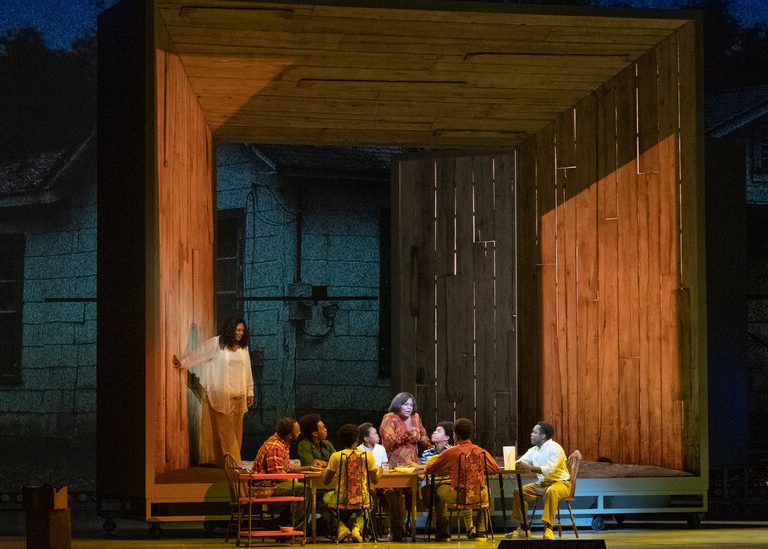 Review: ‘fire’ brings a black composer to the met, finally