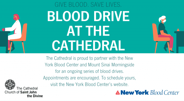Nybc blood drive at the cathedral