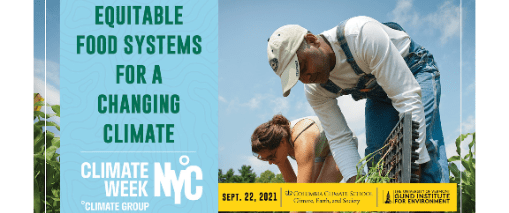 [climateweeknyc] growing equitable food systems for changing climate copy