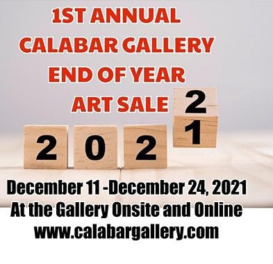 Starting soon: 1st Annual Calabar Gallery End Of Year Art Sale December 11 #mor... 43 FGS Wi6XIAEBIU