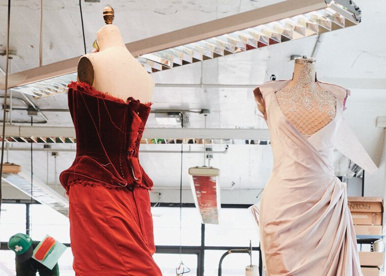 With a mess of fabrics, broadway’s costume shops return to work